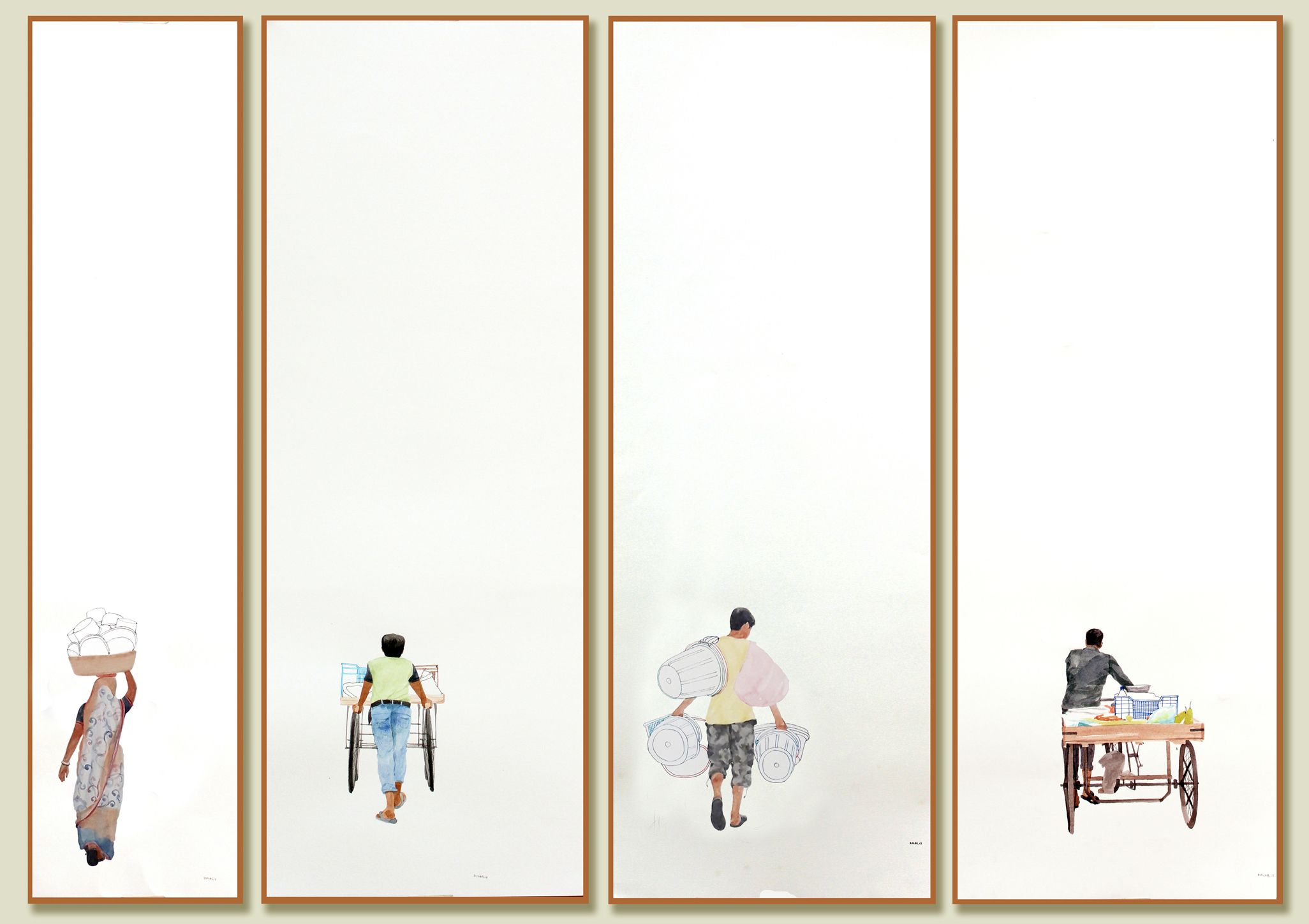 Galli no. 09 (Set of 4)