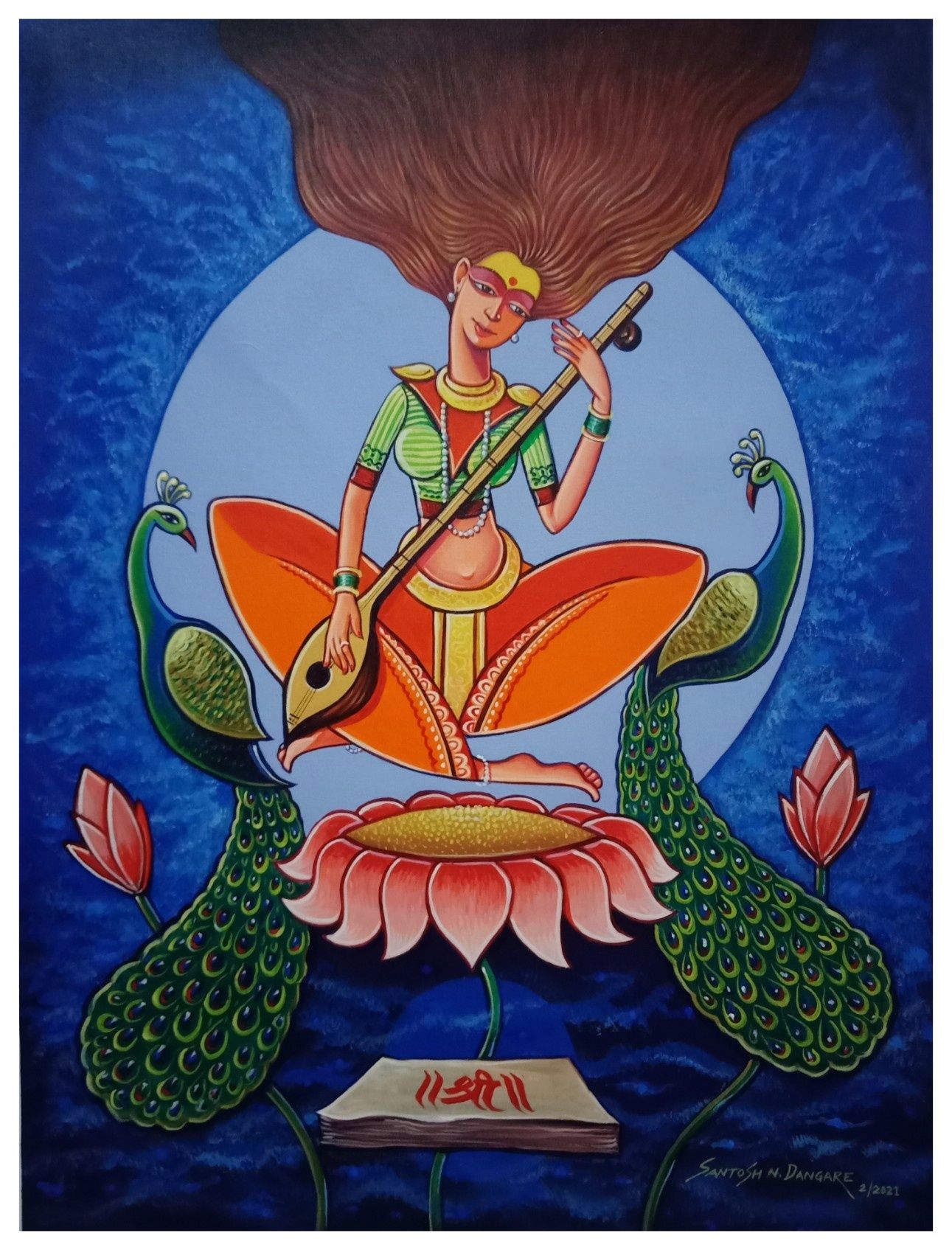 Goddess Saraswati