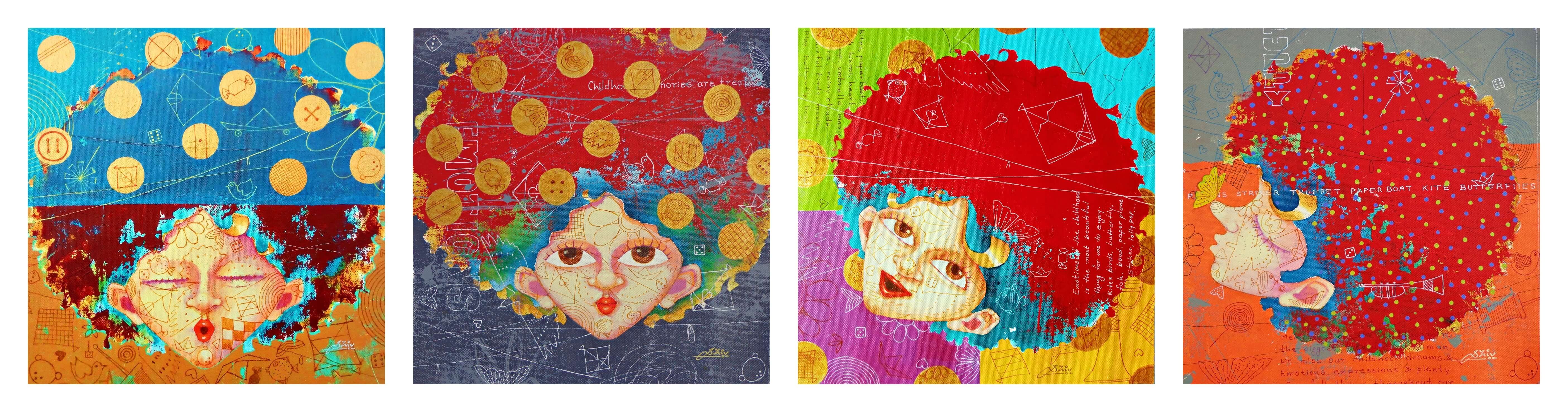Innocence of Childhood (Set of 4)