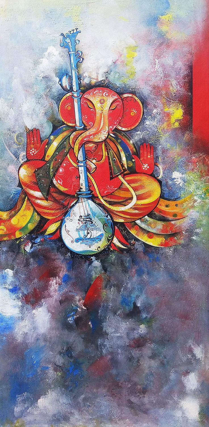 Musician Ganesha