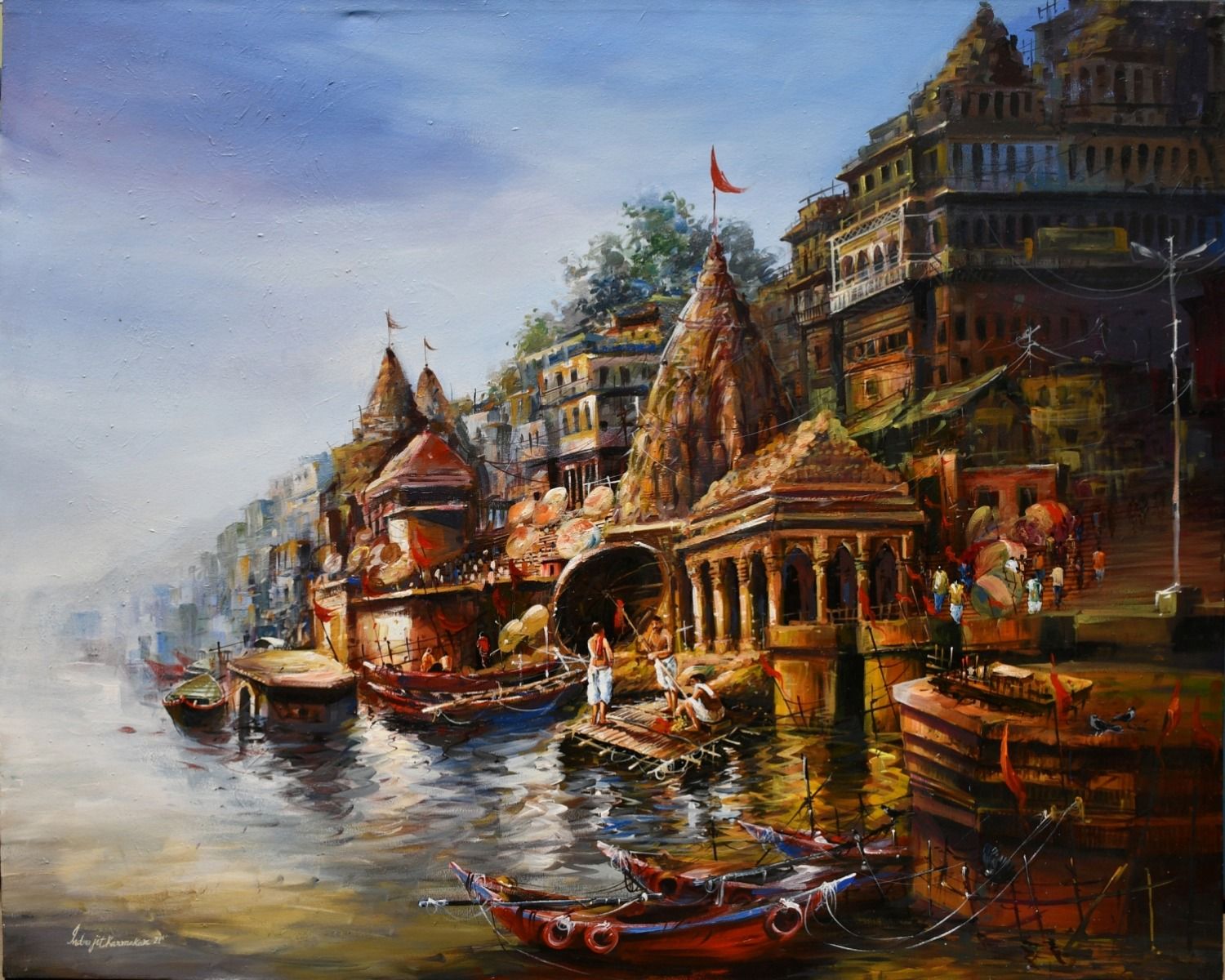 BANARAS GHAT II