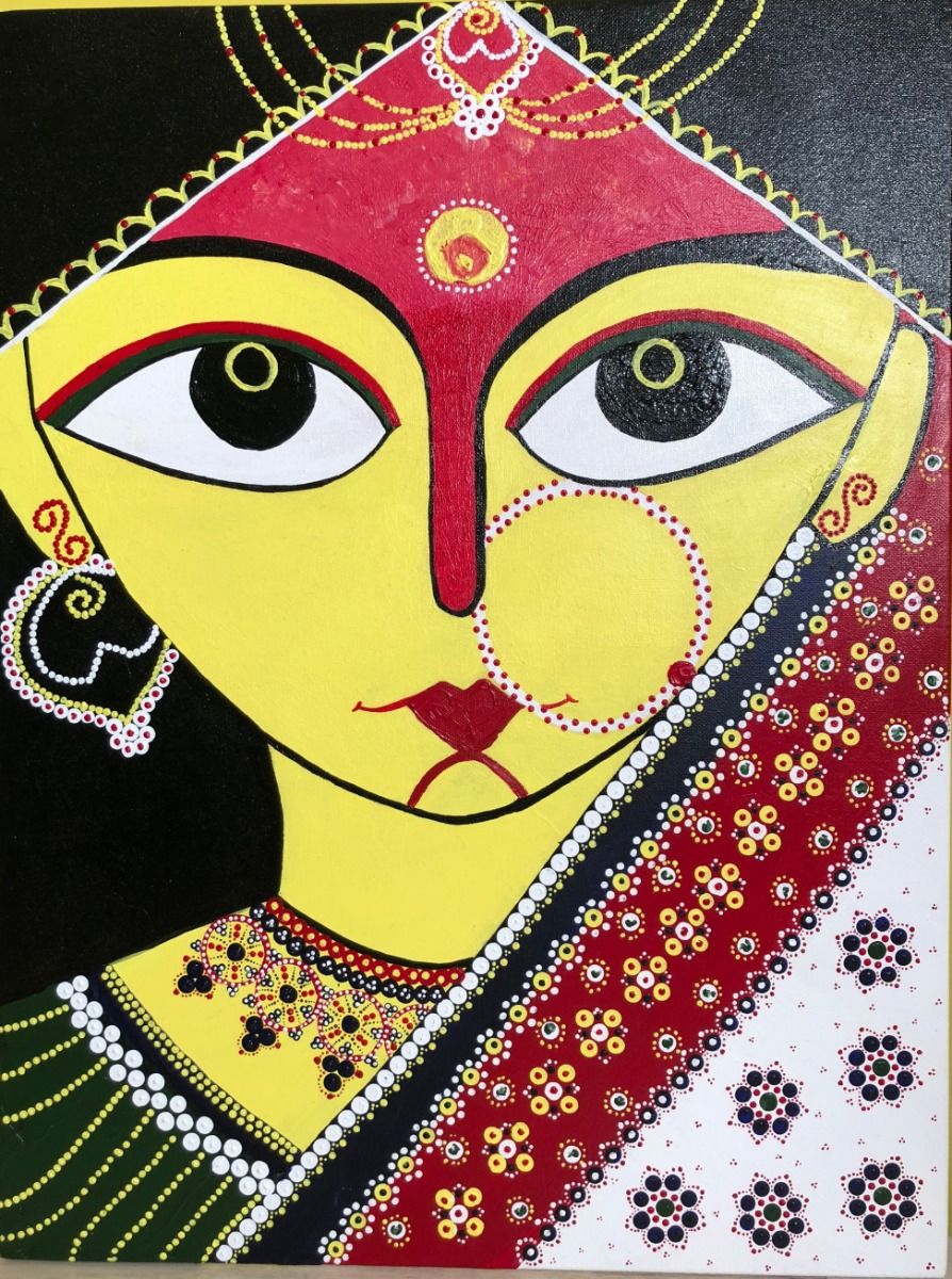 Elegant Indian Folk Art