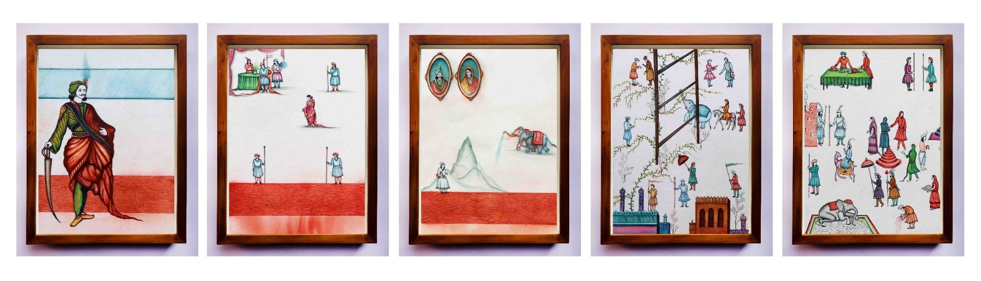 Locating Past and Present (Set of 5)