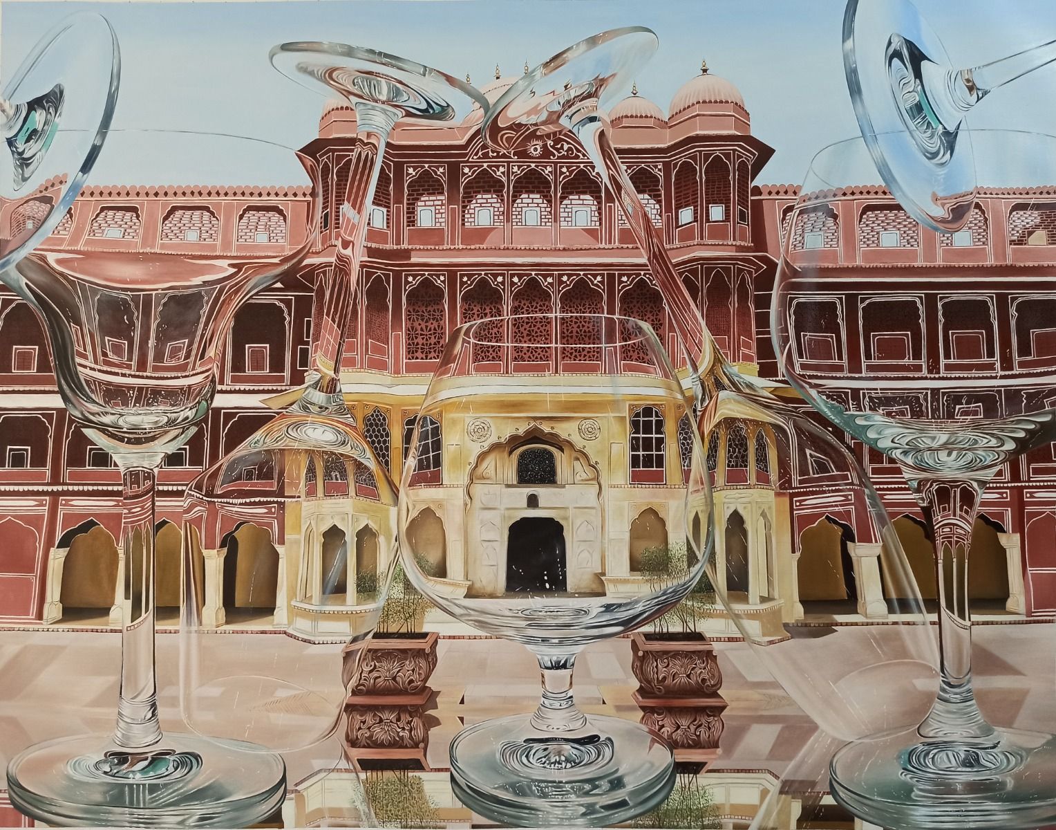 City Palace Reflection