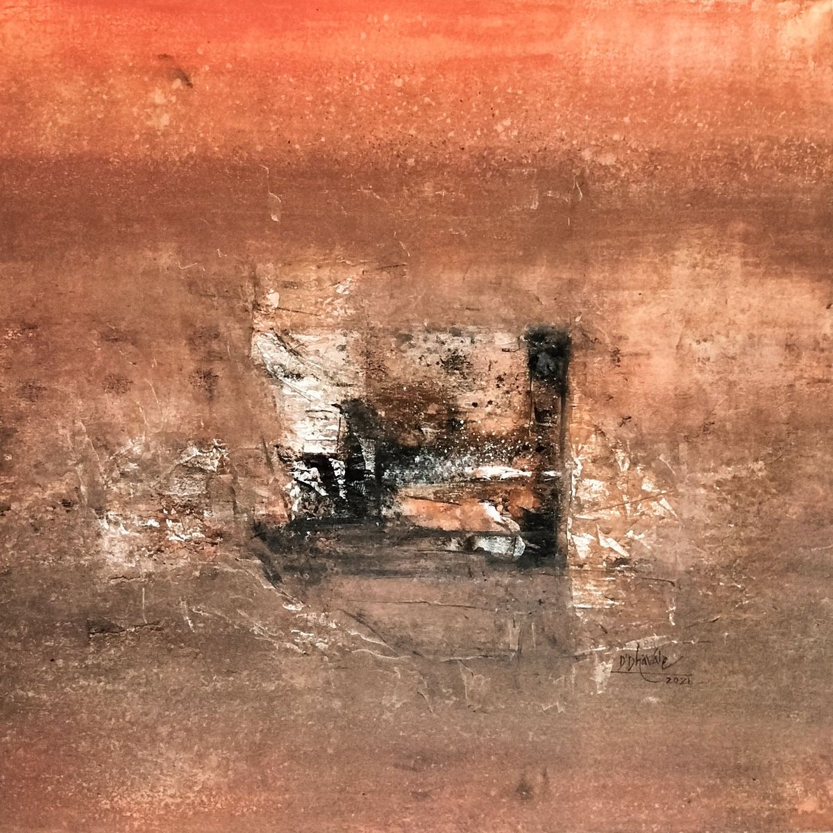 Untitled 18, red series 