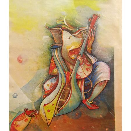 Musician Ganesha