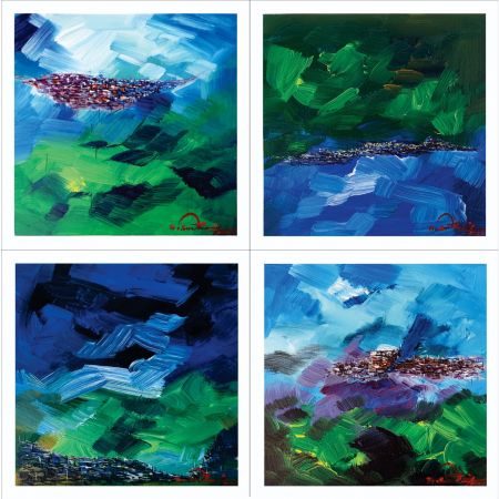 Four Season II (Set of 4)