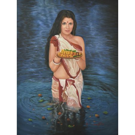 Lady in the River