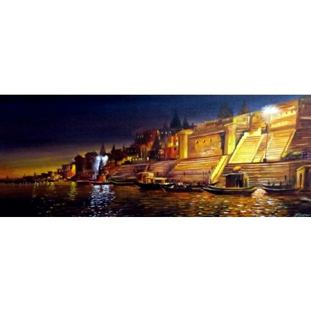 Night Ghats at Varanasi