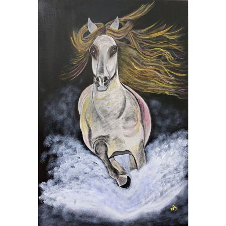 Rainbow horse