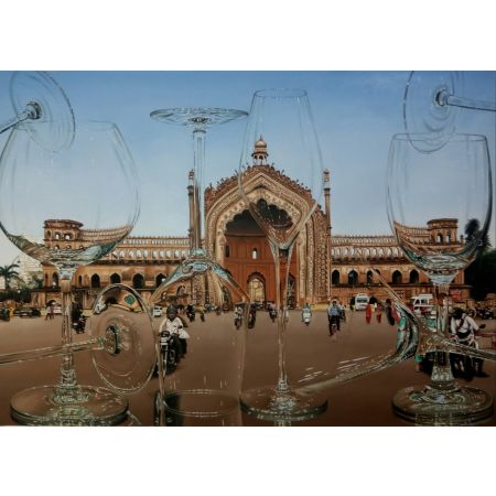 Rumi Darwaza Reflection