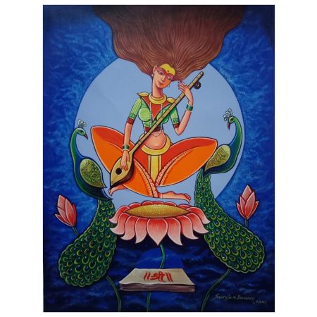 Goddess Saraswati