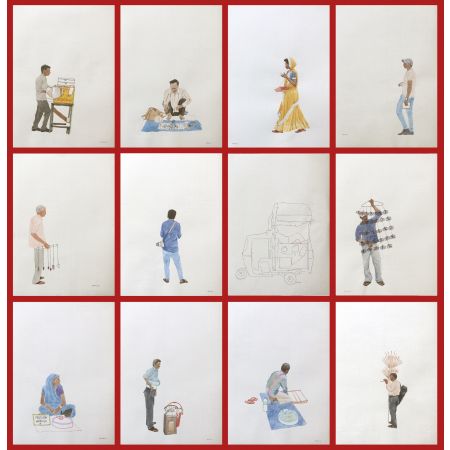 No Work No Home-3  (Set of 12)