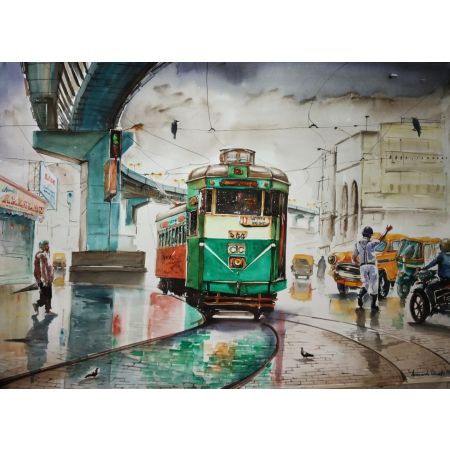 Calcutta Cacophony.... Park Circus 7 point.. Arsalan