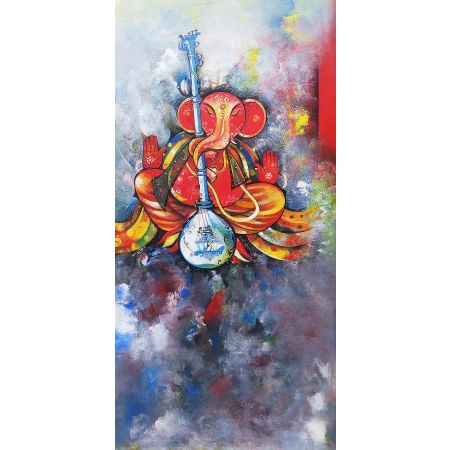 Musician Ganesha