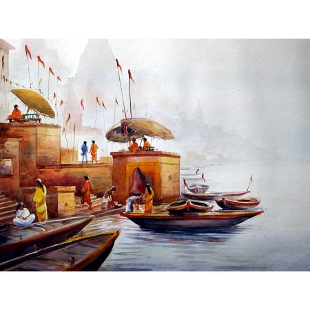 Morning Ghats at Varanasi