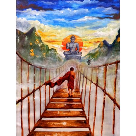 Buddha and Monk child