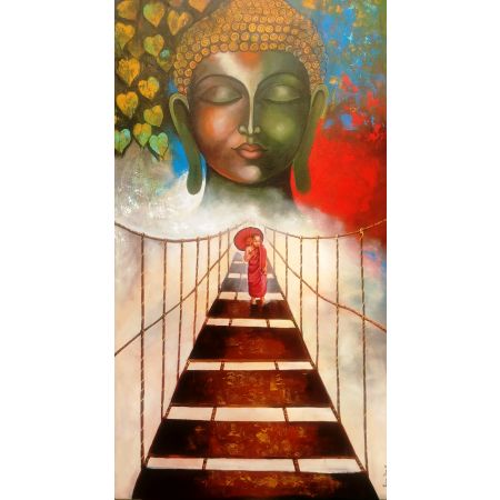 Buddha and monk child 12