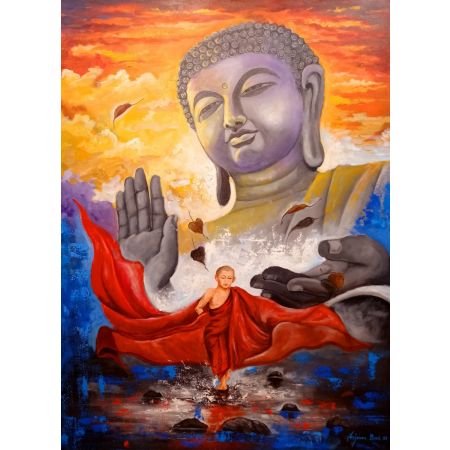 Devotion of buddha 5