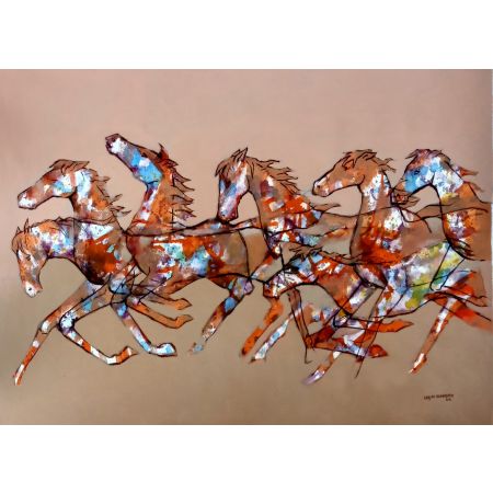 Horses in March