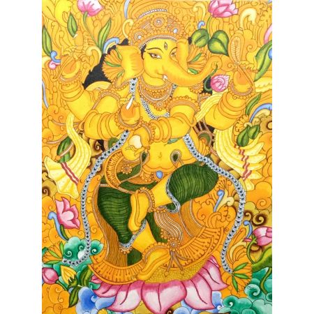 Lord Ganesha_Kerala Mural