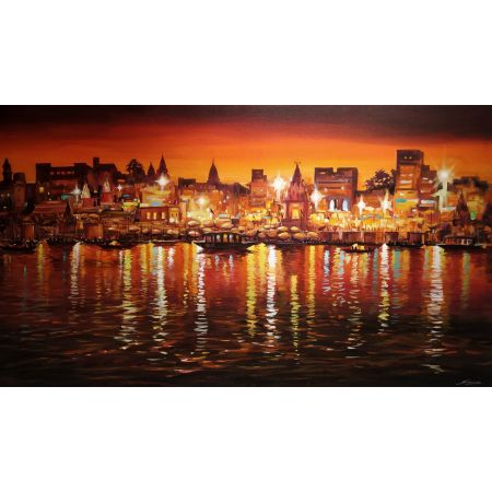 Beauty of Evening Ganges in Varanasi
