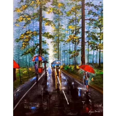Rainy day in uttrakhand 