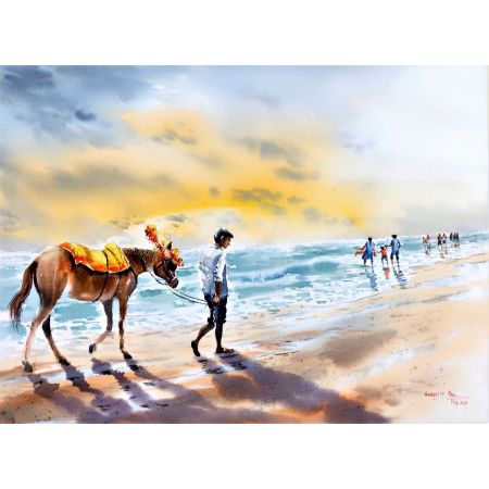 The Prince with his horse