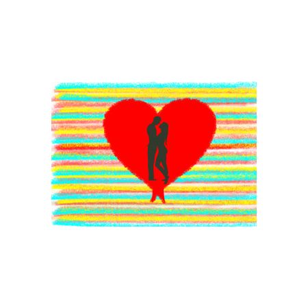 Two couple in love