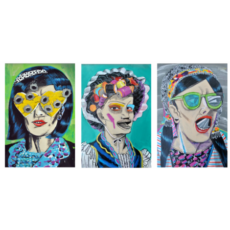 High Birds (Set of 3)