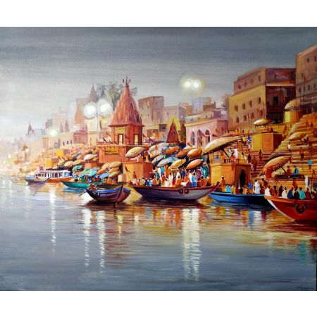  Evening Varanasi Ghats 