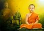 Devotional monk