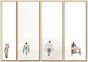 Galli no. 09 (Set of 4)