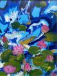 Reflections of flowing bloom