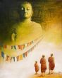 The' Devotional Monk On The Way